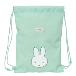 SACO PLANO JUNIOR REC E REP.AGUA MIFFY MENTA 26X34X1CM