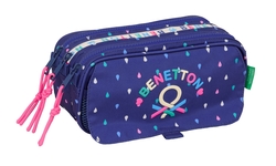 PORTATODO TRIPLE BIG BENETTON DROP 21,5x10x8cm