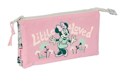 PORTATODO TRIPLE MINNIE MOUSE MINTY 22x12x3cm