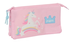 PORTATODO TRIPLE GLOWLAB KIDS 22x12x3cm
