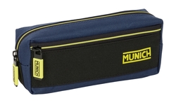PORTATODO TRIPLE PEQUEÑO CON GOMA ELASTICA 22CM MUNICH TRACK 22x8,5x6cm