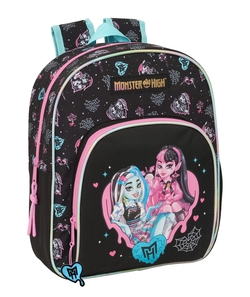 MOCHILA INFANTIL ADAPTABLE CARRO MONSTER HIGH 28x34x10cm