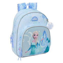 MOCHILA INFANTIL ADAPTABLE A CARRO FROZEN 28x34x10cm