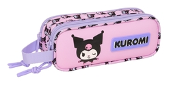 PORTATODO DOBLE KUROMI 21x8x6cm