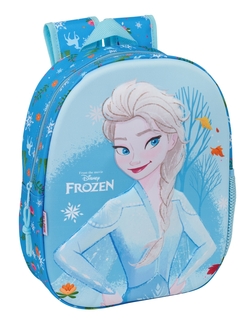 MOCHILA 3D FROZEN 3D 27x33x10cm