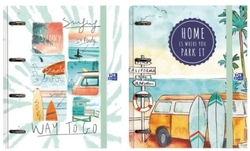 CARPEBLOC EUROPEANBINDER A4+ CUAD. 5X5 SORTIDO VAN LIFE