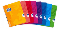 PAQ/10 LIBRETAS A5+ 48H 90G. CUAD.8X8 C/M COLORS ASSORTITS