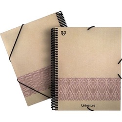 CARPETA MAXIPLAS FORRADA40 FUNDAS A4 UNINAT.CONCEPT VIOLE 25x35x3cm