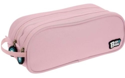 PORTATOT DOBLE BITS & BOBS ROSA SOFT 24,5X9,5 CM