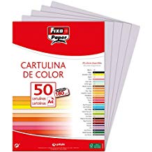 PACK OF 50 FIXO CARDBOARDS A4 180G PEARL