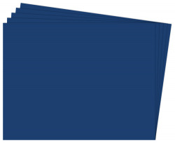 PAQ/25 CARTOLINA FIXO 50X65 180G. BLAU MARI