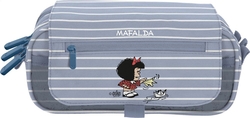 PORTATODO TRIPLE CON SOL MAFALDA BOAT 22,5x12x14cm