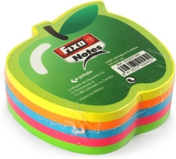 BLOC 250 NOTAS ADHESIVAS MANZANA 76X76MM CORES NEON