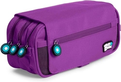 PORTATODO TRIPLE SOLAPA BITS & BOBS VIOLETA 23X10X10 CM
