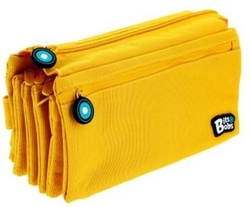 ETUI CUADRUPLE PLANO BITS & BOBS JAUNE 23X12 CM
