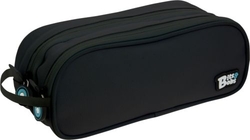 ETUI DOUBLE BITS & BOBS NOIR 24,5X9,5 CM