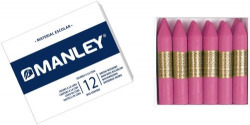 C/12 CERAS MANLEY UNICOLOR Nº39 ROXA
