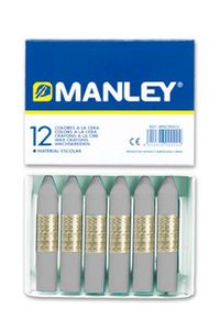 C/12 CERAS MANLEY UNICOLOR Nº72 CINZENTO