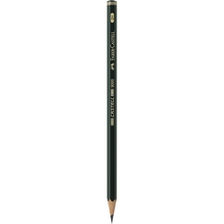BLISTER LAPIZ GRAFITO SERIE 9000 2H FABER-CASTELL