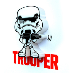 Lampara 3D Light Fx Mini Storm Trooper Star Wars