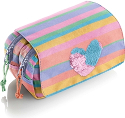 PORTATODO DOBLE TAPA RECIC COLORFUL 210x50x80mm