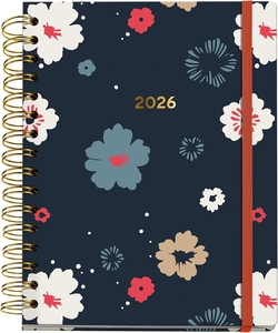 Agenda plus arno dufour 2026 16,4x21,8cm d/p rosette