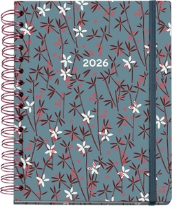 Agenda plus arno dufour 2026 16,4x21,8cm d/p bambú