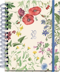 Agenda plus entredos 2026 16,4x21,8cm d/p jardín