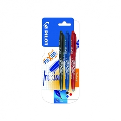 BLISTER 3 BOLIGRAFOS FRIXION BALL BORRABLE AZUL/NEGRO/ROJO