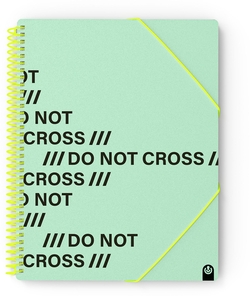 CARPETA Fº PP NOT CROSS 20 FUNDAS MINT