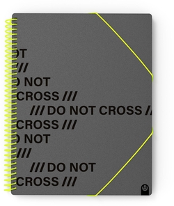 CARPETA Fº PP NOT CROSS 20 FUNDAS MALVA