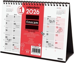 CALENDARIO SOBREMESA 2026 ESCRIBIR S