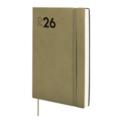 Agenda anual 2026 mara y10 dia pagina 14x20,4cm verde
