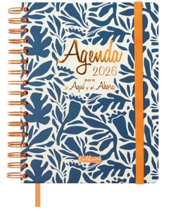 Agenda anual 2026 espiral talkual día página 15,5x21,5cm aquí