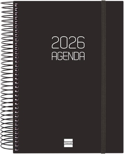(CAT) AGENDA ANUAL 2026 OPAQUE E10 DP NEGRE