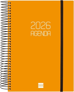 (CAT) AGENDA ANUAL 2026 OPAQUE E10 DP TARONJA