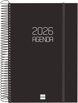 (CAT) AGENDA ANUAL 2026 OPAQUE E11 DP NEGRE