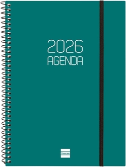 (CAT) AGENDA ANUAL 2026 OPAQUE E10 SVH VERD