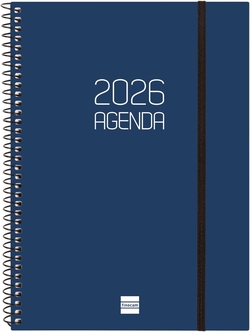 (CAT) AGENDA ANUAL OPAQUE E10 SVH BLAU