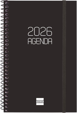 (CAT) AGENDA ANUAL 2026 OPAQUE E5 SVH NEGRE
