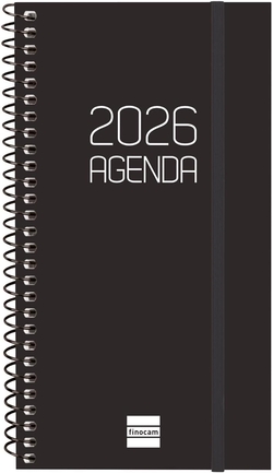 (CAT) AGENDA ANUAL 2026 OPAQUE E9 SVH NEGRE