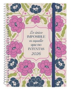 AGENDA ANUAL ESPIRAL 2026 DESIGN COL E10 SVH IMPOSIBLE