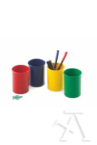 C/10 CUBILETES DE PLASTIQUE OPACO COULEURS ASSORTIMENTS FAIBO