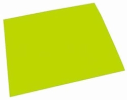 BLISTER 10 LAMINAS BORRACHA EVA COR VERDE CLARO 20X30CM