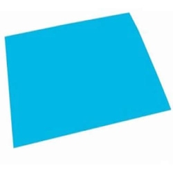 BLISTER 10 LAMINAS BORRACHA EVA COR AZUL CLARO 20X30CM FAIBO