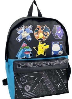 MOCHILA JUVENIL ADAPTABLE A TROLLEY POKEMON GEO