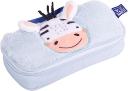 OXFANIMALS KIDS ZEBRA PENCIL CASE 23.5X12X3.5CM