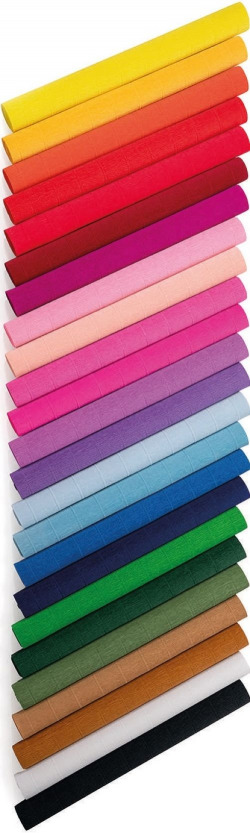 ROTLLO CONTINUO PAPER CRESPON 40G 50X250CM MARRON FORT