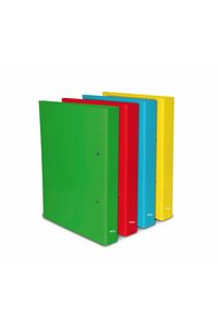 Carpeta fº 2 anillas 40mm carton forrado verde