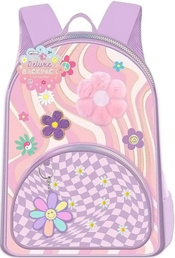 MOCHILA DELUXE GROOVY FLOWER HOT FOCUS
